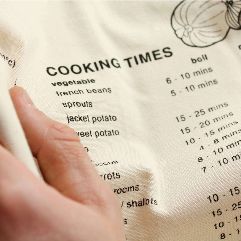 Cooking Guide Apron - The Unusual Gift Company