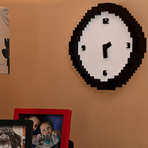 Pixel Time Clock - The Unusual Gift Company