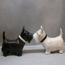 Scottie Dog Salt and Pepper - The Unusual Gift Company