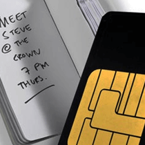 Sim Card Notebook - The Unusual Gift Company