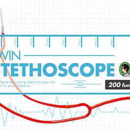 Twin Stethoscope - The Unusual Gift Company