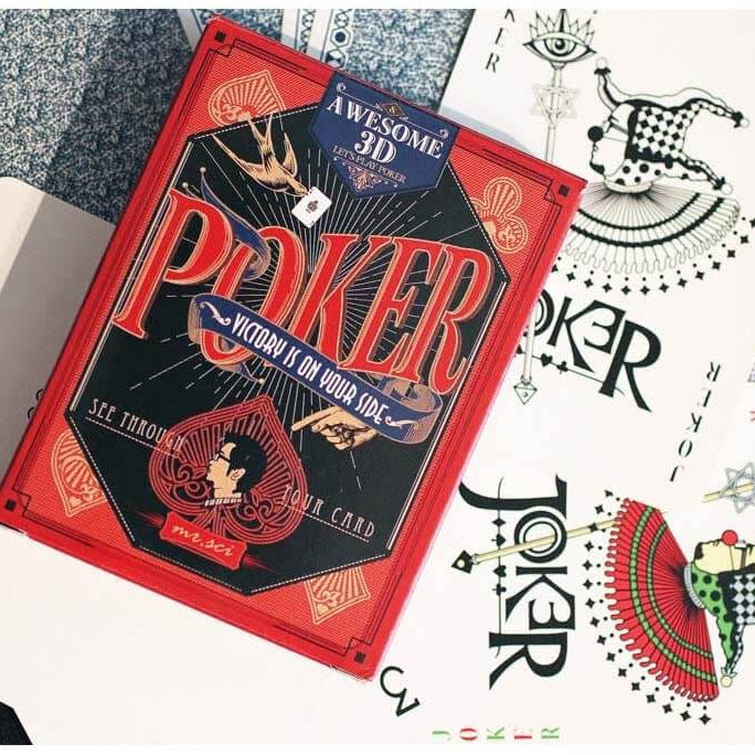 3D Poker Cards - The Unusual Gift Company