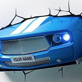 3D Light FX Classic Car Light - Blue, LED, 2 W - The Unusual Gift Company