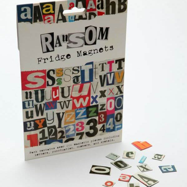 Ransom Fridge Magnets - The Unusual Gift Company