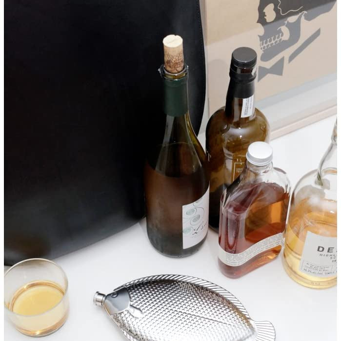 Kikkerland Fish Flask - The Unusual Gift Company