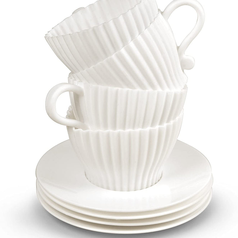 Fred Teacupcakes, White - The Unusual Gift Company