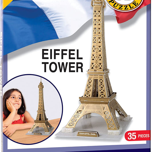 Cheatwell Games Eiffel Tower Build-Your-Own Giant 3D Kit - The Unusual Gift Company