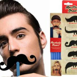 Moustache Straws - The Unusual Gift Company