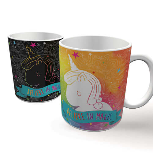 Unicorn Colour Changing Mug - The Unusual Gift Company