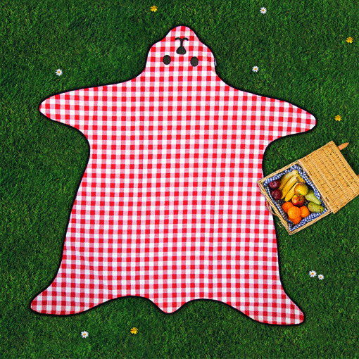 Bear Skin Picnic Blanket - The Unusual Gift Company