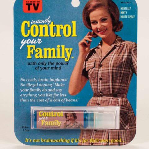 Control Your Family Breath Spray - The Unusual Gift Company