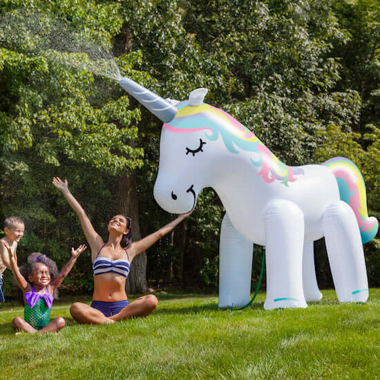 Giant Unicorn Sprinkler - The Unusual Gift Company