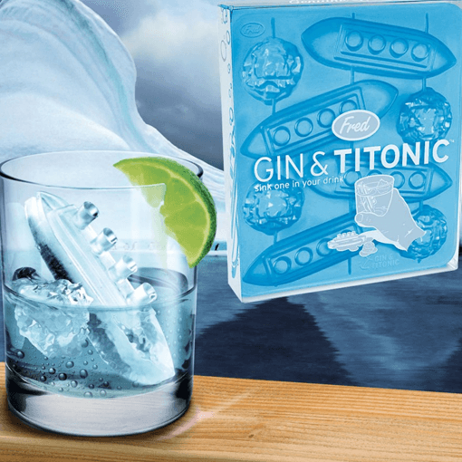 Gin and Titonic Ice Cubes - The Unusual Gift Company