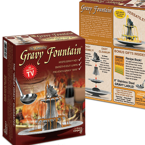 Gravy Fountain Gift Box - The Unusual Gift Company