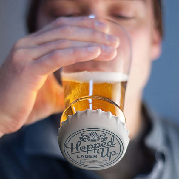 Hopped Up Beer Glass - The Unusual Gift Company