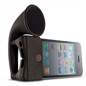 Horn Stand for iPhone 4 - The Unusual Gift Company