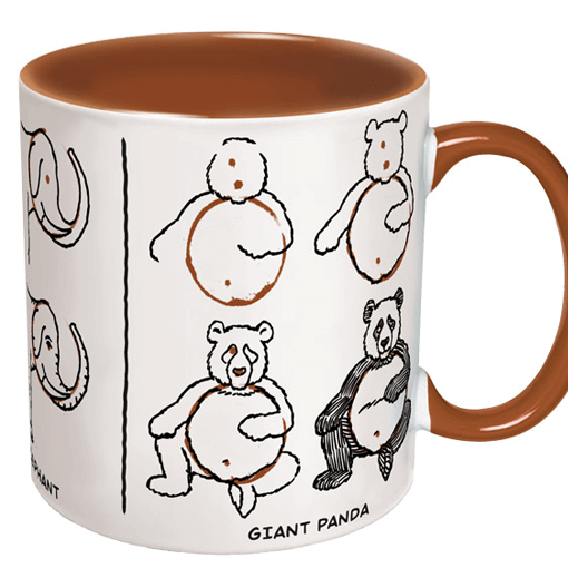 How to Do Drawing / Draw Animals Mug - The Unusual Gift Company