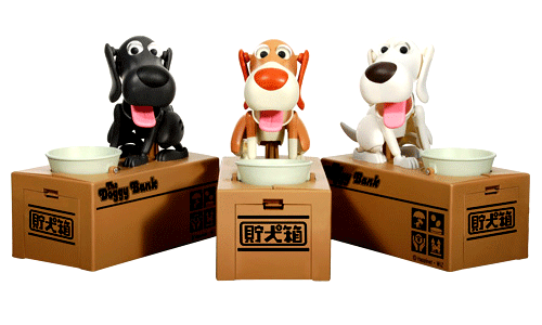 Hungry Hound Doggy Bank - The Unusual Gift Company