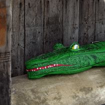 Inflatable Crocodile - The Unusual Gift Company