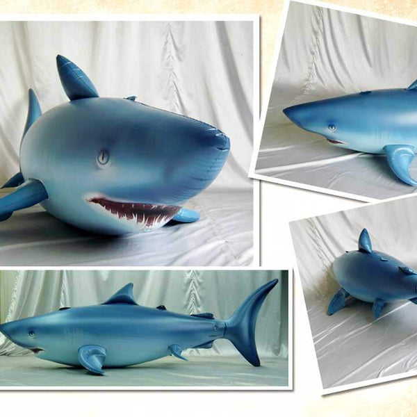 Giant Inflatable Shark - The Unusual Gift Company