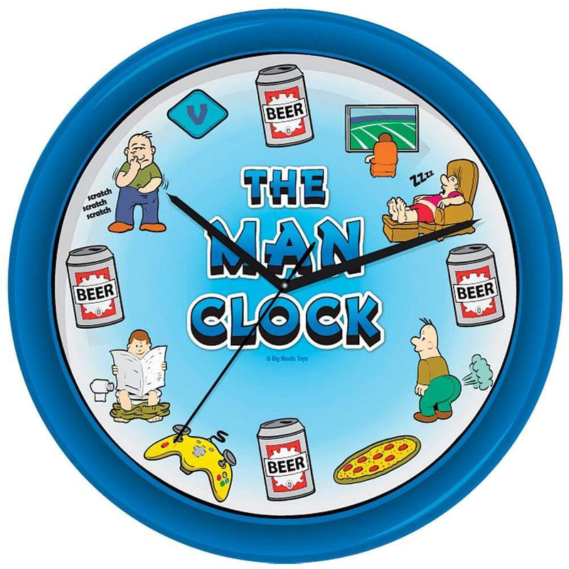 Man Clock - The Unusual Gift Company
