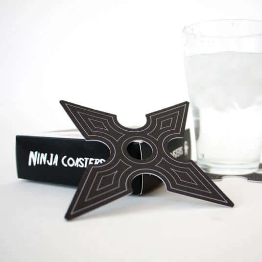 Ninja Star Coasters - The Unusual Gift Company