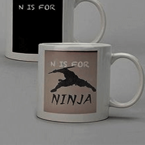 Ninja Morph Mug - The Unusual Gift Company