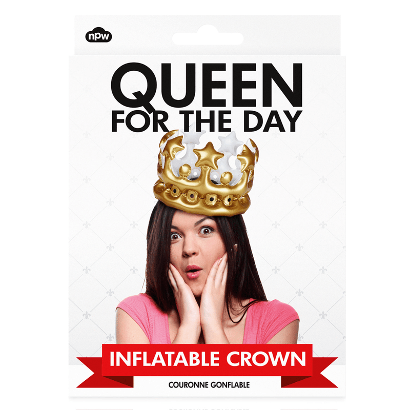 Inflatable Crown - The Unusual Gift Company