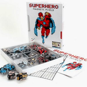 Super Hero Magnetic Pixels - The Unusual Gift Company