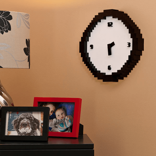 Pixel Time Clock - The Unusual Gift Company