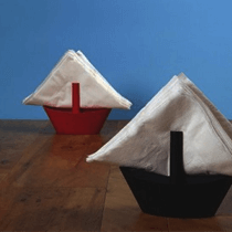 Sailboat Napkin Holder - The Unusual Gift Company