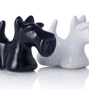 Scottie Dog Salt and Pepper - The Unusual Gift Company