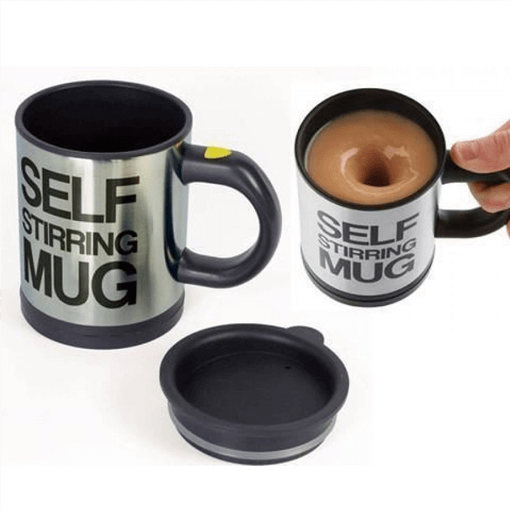Self Stirring Mug - The Unusual Gift Company