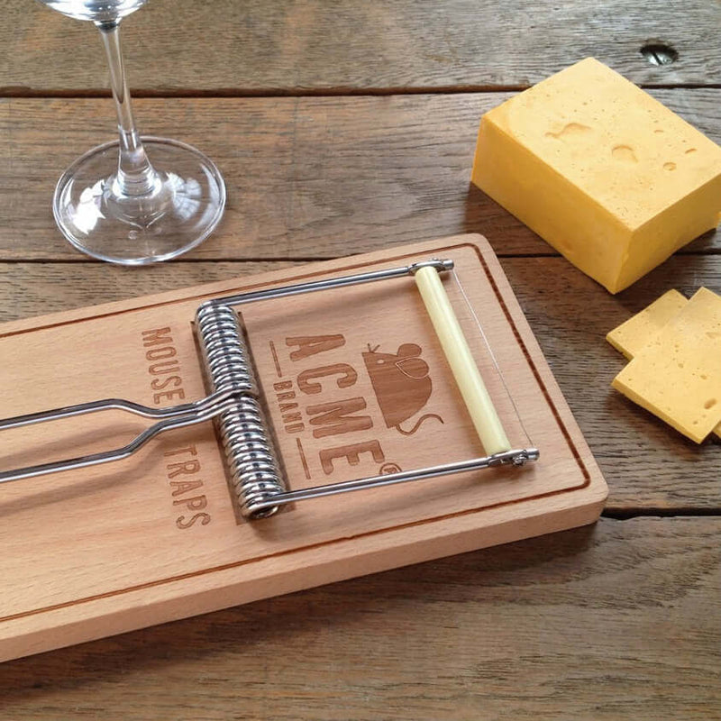 Oh, Snap! Cheese Board & Slicer - The Unusual Gift Company