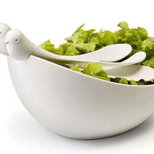 Sparrow Salad Bowl - The Unusual Gift Company