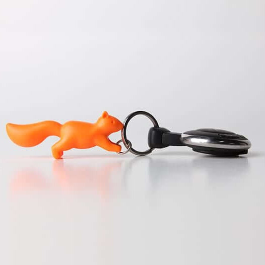 Squirrel Keyring and Holder - The Unusual Gift Company