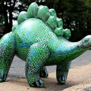 Inflatable Stegosaurus - The Unusual Gift Company