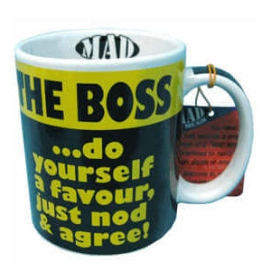 The Boss Mug - The Unusual Gift Company