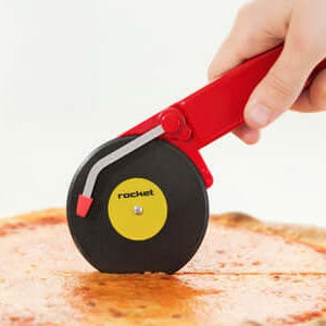 Top Spin Pizza Cutter - The Unusual Gift Company