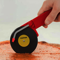 Top Spin Pizza Cutter - The Unusual Gift Company