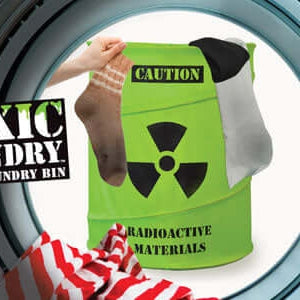 Toxic Laundry Bin - The Unusual Gift Company