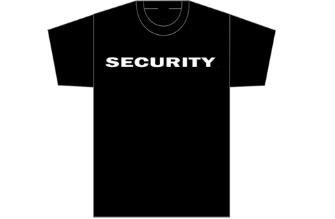 Security T-Shirt - The Unusual Gift Company
