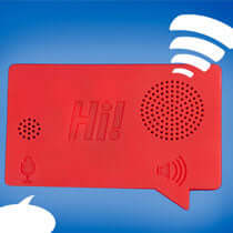 Hi! Magnetic Voice Recorder - The Unusual Gift Company