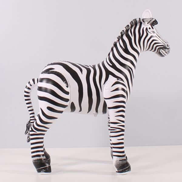 Inflatable Zebra - The Unusual Gift Company